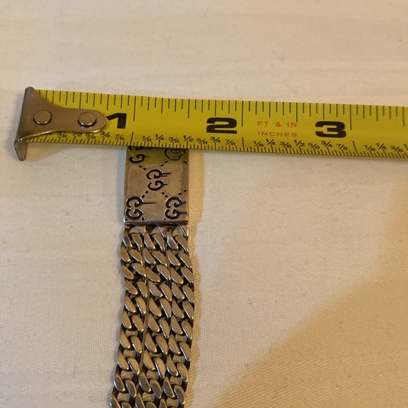 Authentic Gucci silver 8.25 in good condition - Picture 5 of 5
